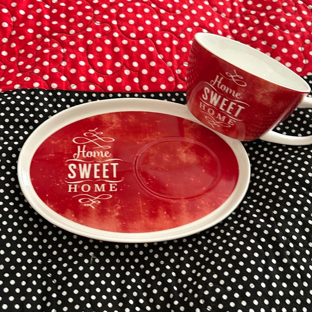 🏡2 piece snack set Home Sweet Home 🏡 new no tags
